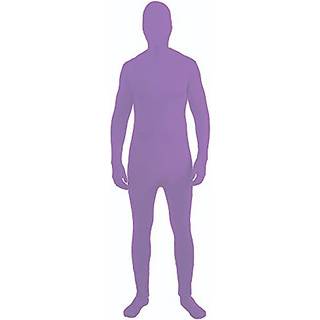 Forum Novelties Kvinders teenager forsvinder mand Farve Str?k kropsdragt Kostume Neon Purple Teen St?rrelse