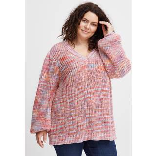 Fransa Plus Size Selection FPLINDA Pullover - Blå - Str 50/52 - Damer