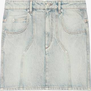 Marant Etoile Vandy denim midi skirt - blue - XS