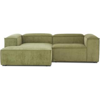 Modulær hjørnesofa Lennon i riflet fløjl