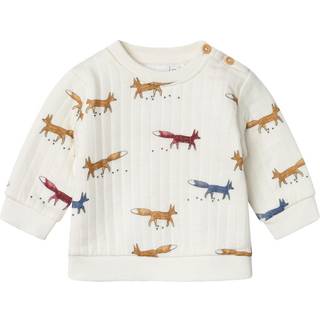 NAME IT Quiltet Baby Bluse Jet Stream