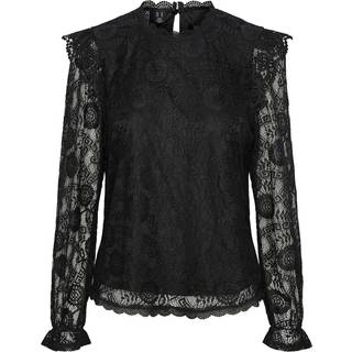 PIECES dame bluse PCOLLINE - Black - L