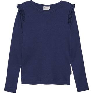 Minymo Pige Bluse - Dark Navy - 98