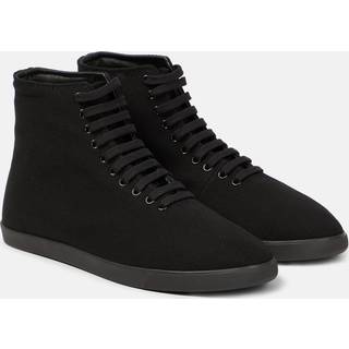 The Row Canvas high-top sneakers - black - EU 39.5