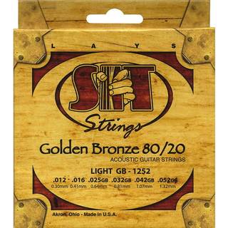 SIDDE. String GB1252 Light 80/20 Bronze Acoustic Guitar String