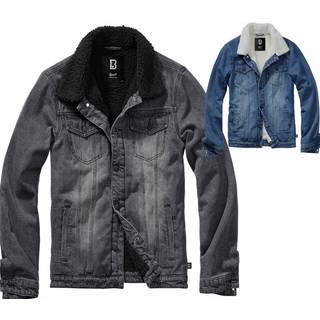 Brandit Sherpa Denim Jakke sort S