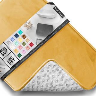 Clara Clark badev?relse t?pper fl?jl hukommelse skum badem?tm?t skridsikre maskine vaskbare bad t?pper - t?rrer hurtigt ultra bl?dt plys badem?tt