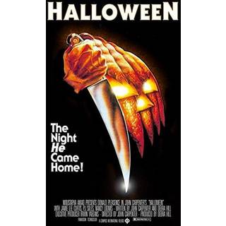 BuyArtForless John Carpenters Halloween (1978) 36x24 Classic Horror Movie Art Print Plakat Natten han kom hjem!