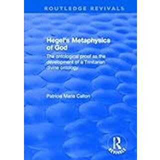 Hegel's Metaphysics of God