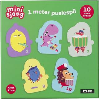 DR Børste 1 meter Puslespil, 10 brikker