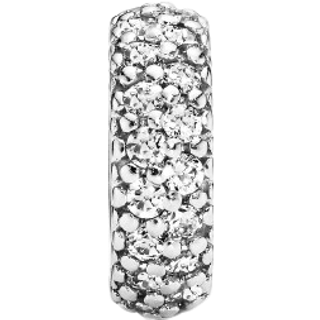 Pandora Elemente - Sterlingsilber, Cubic Zirkonia - Zwischenelement - 791359CZ - weiß