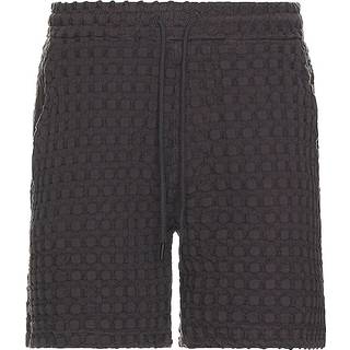 OAS Porto Waffle Shorts Nearly Black