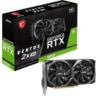 MSI GeForce RTX 3050 VENTUS 2X - 8GB GDDR6 RAM - Grafikkort