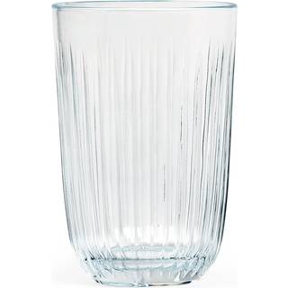Hammershøi vandglas, 37 cl, Ø 8 cm, 4 stk, klar