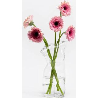 DOIY - Vase - Body - Glas - Transparent - 13x15x27 cm