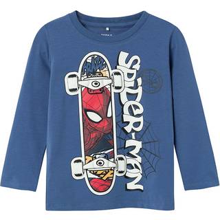 Name It Bijou Blue Spiderman Top