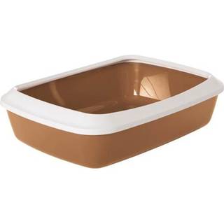 Savic Iriz + Rim Litter Tray 42cm - Nordic brown