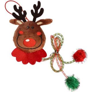 Dogman Cat Toy Christmas Reindeer Catmint 12x57x8cm