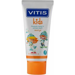 Vitis Børnetandpasta Kids Cherry Xylitol 0.2 år 50 ml