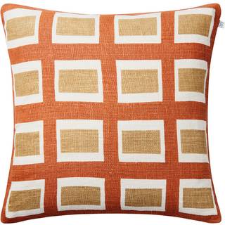 Chhatwal & Jonsson Hira Pudebetræk 50x50 Cm / Kaki - Pyntepuder & Betræk Hør Apricot Orange - CC920161-23