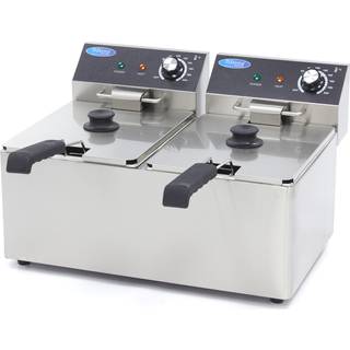 Friture - 2 x 8L - 2 kurve - op til 2,8 kg pommes frites