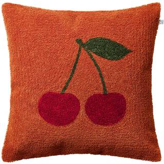Chhatwal & Jonsson Cherry Pudebetræk 50x50 Cm / Apricot Orange / t / Rødt - Pyntepuder & Betræk Bouclé Grøn - CC020161-23