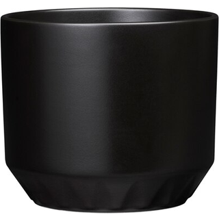 Arabia Ilona krukke Ø12x10 cm Mat sort