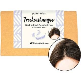 puremetics Pleje Tørshampoo Tørshampoo lille mimose mørk Genopfyldning 100 g (550,00 kr / 1 kg) - 100 g