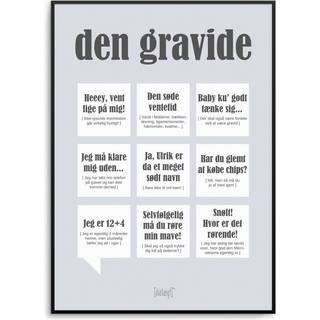 Dialægt Den gravide - flere størrelser
