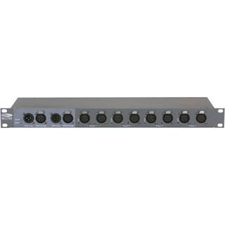 Showtec DB-1-4/RDM 4-kanals Splitter /DMX booster med RDM 3-pin & 5-pin XLR