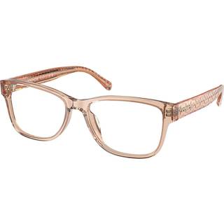 Coach HC6208U Asian Fit 5561 52 Briller Kvinder Brun - Transparent Brown - 52mm