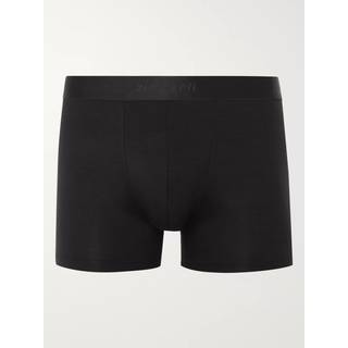 Zimmerli Herren Pant schwarz Viskose/Modal unifarben