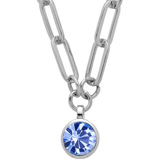 DYRBERG/KERN LISANNA HALSKÆDE 420061 (Silver, Blue, ONESIZE)