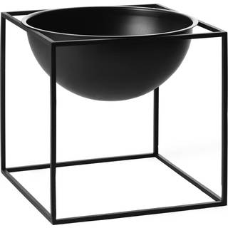 Audo Copenhagen Decorative Objects - 'Kubus Bowl', large, black in Black Metal