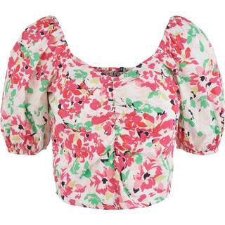 Pieces dame top PCSHADOW - Fuchsia Purple Flowers - XS