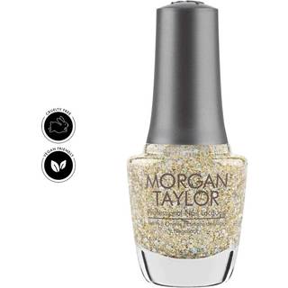 Morgan Taylor negl lak (Grand Jewels) Guld gnist neglelak finger neglelak langvarig neglelak guld negl lak finger neglelakker .5 ounce