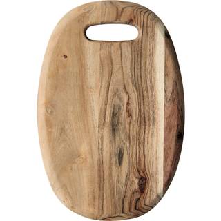 DACORE Skærebræt oval 20 x 30 cm akacietræ