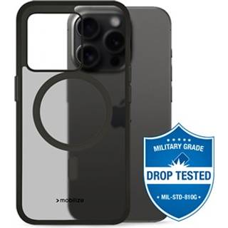 iPhone 15 Pro - Mobilize Hybrid Magsafe Cover, Sort