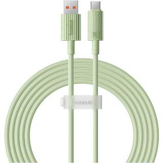 Baseus Fast Charging cable USB to USB-C Habitat Series 2m 100W (green)
