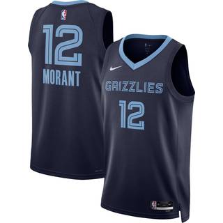 Memphis Grizzlies Icon Edition 2022/23 Nike Dri-FIT NBA Swingman-trøje til mænd - blå - 3XL