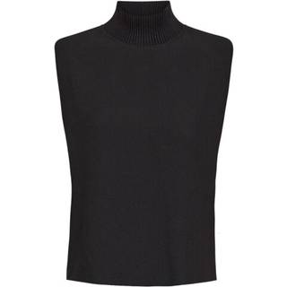 Co'couture Volacc Rib Turtleneck Vest T-Shirt/Top 35348 Black (S)