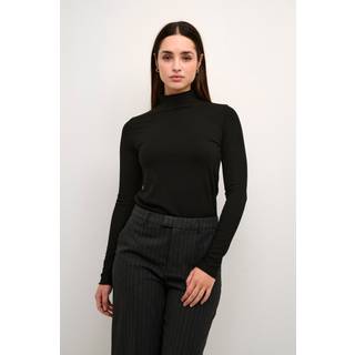 Kaffe KAdrew Bluse - Sort - Str XS - Damer