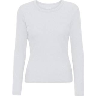 Organic Rib L/S T-Shirt W Optical White (M)
