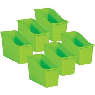 Lime Plastic Book Bin Pack p? 6