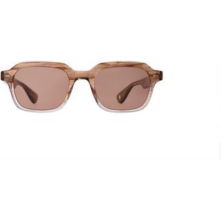 Garrett Leight OG FREDDY P SUN SASTM/BOR 49 Solbriller Mænd Brun - Transparent Sandstorm - 49mm
