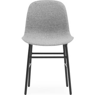 Normann Copenhagen Form Spisebordsstol Sort Stål/Main Line Flax MLF20