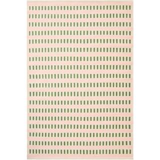 Chhatwal & Jonsson Ladakh gulvtæppe 180x270 Cm Cactus Green / - Mønstrede tæpper Uld Dusty Pink - DH872272-23