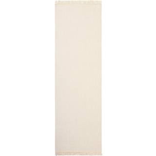 Chhatwal & Jonsson Nanda Tæppe Offwhite 80x250 Cm - Ensfarvede tæpper Uld Off-White - RDH072801-23