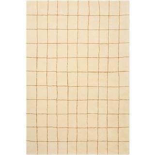 Chhatwal & Jonsson Chakra tæppe Khaki-masala yellow 180x270 cm