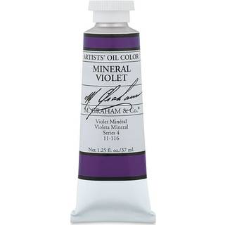 M. Graham & Co. Mineral Violet Oil Paint 1,25 fl oz (pakke med 1)
